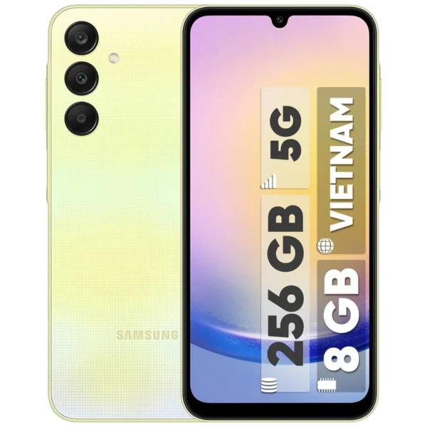 گوشی موبایل سامسونگ مدل Galaxy A25 5G دو سیم کارت ظرفیت 256 گیگابایت و رم 8 گیگابایت - ویتنام